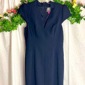 Navy blue formal dress  (Vince Camuto)